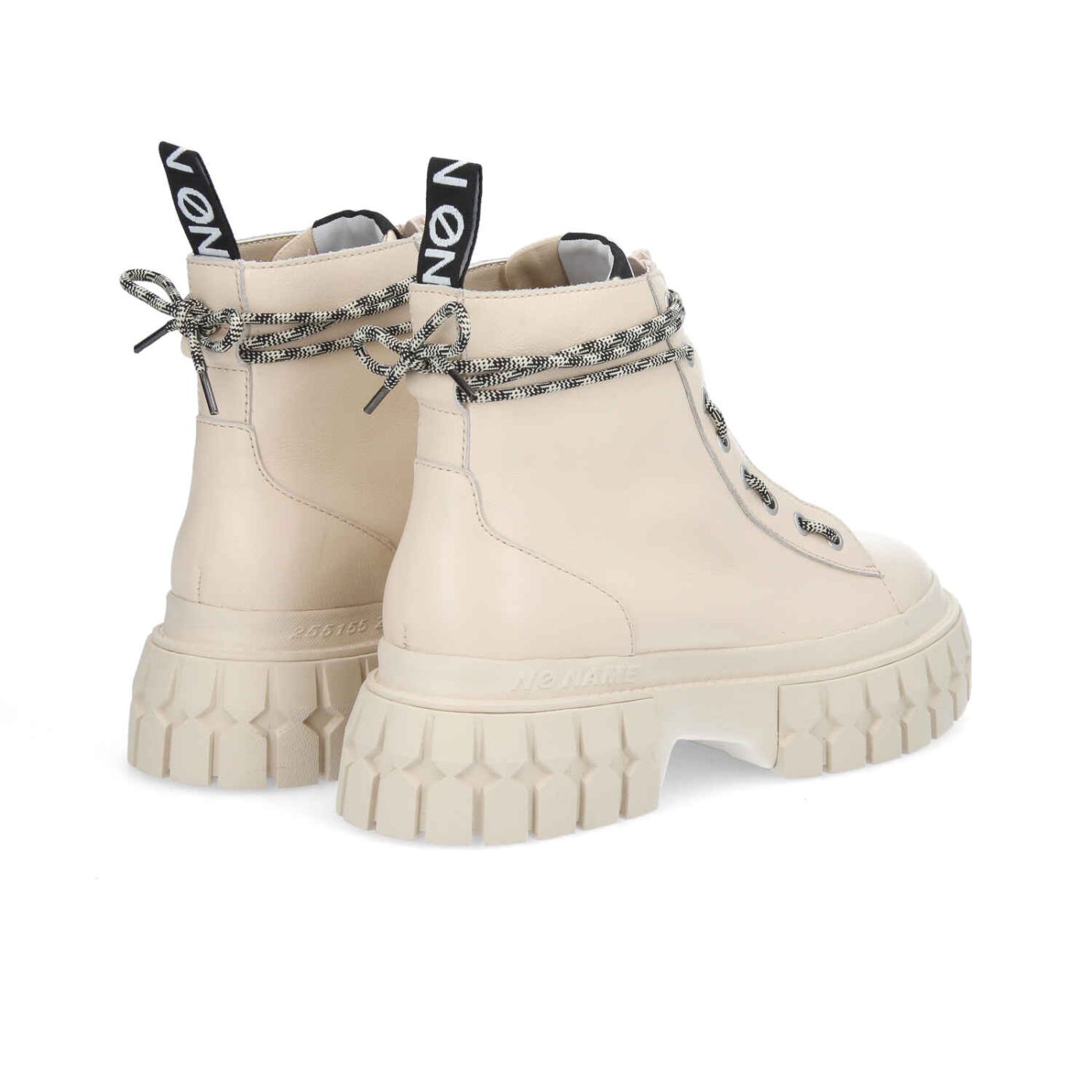 GRAVITEE ZIP BOOTS W  -  NAPPA GRAIN  - BIANCO SPORCO